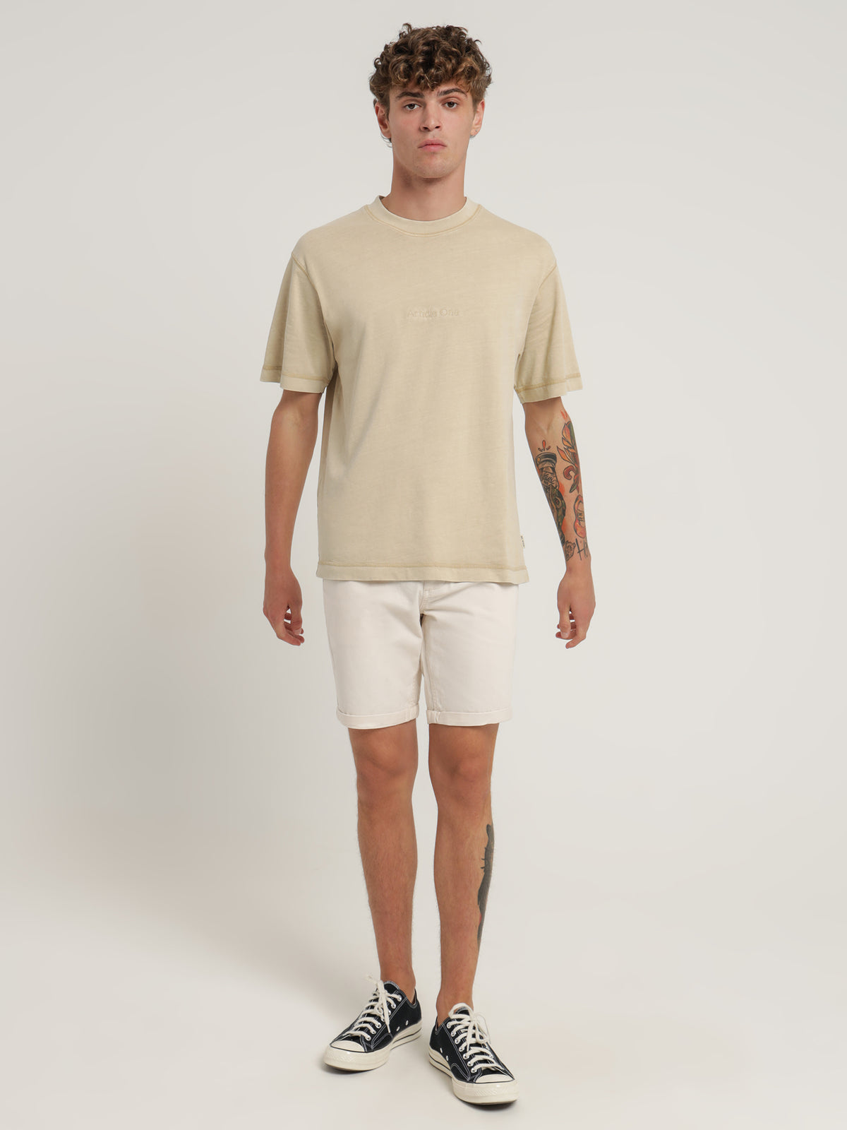 Article One Ellis Chino Short | Chalk