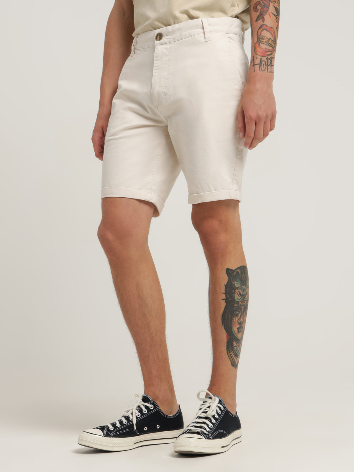 Article One Ellis Chino Short | Chalk