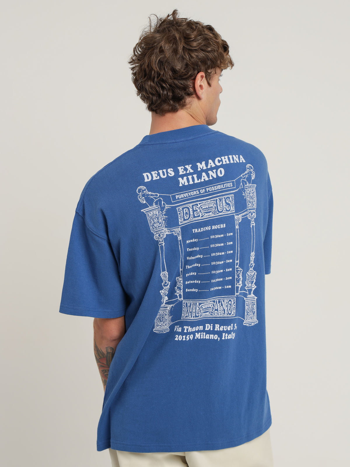 Purveyors T-Shirt in True Blue