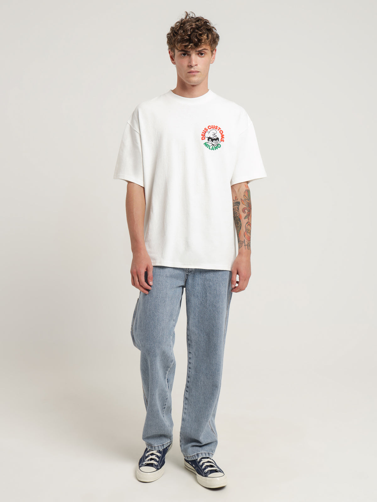 Hot Step T-Shirt in White
