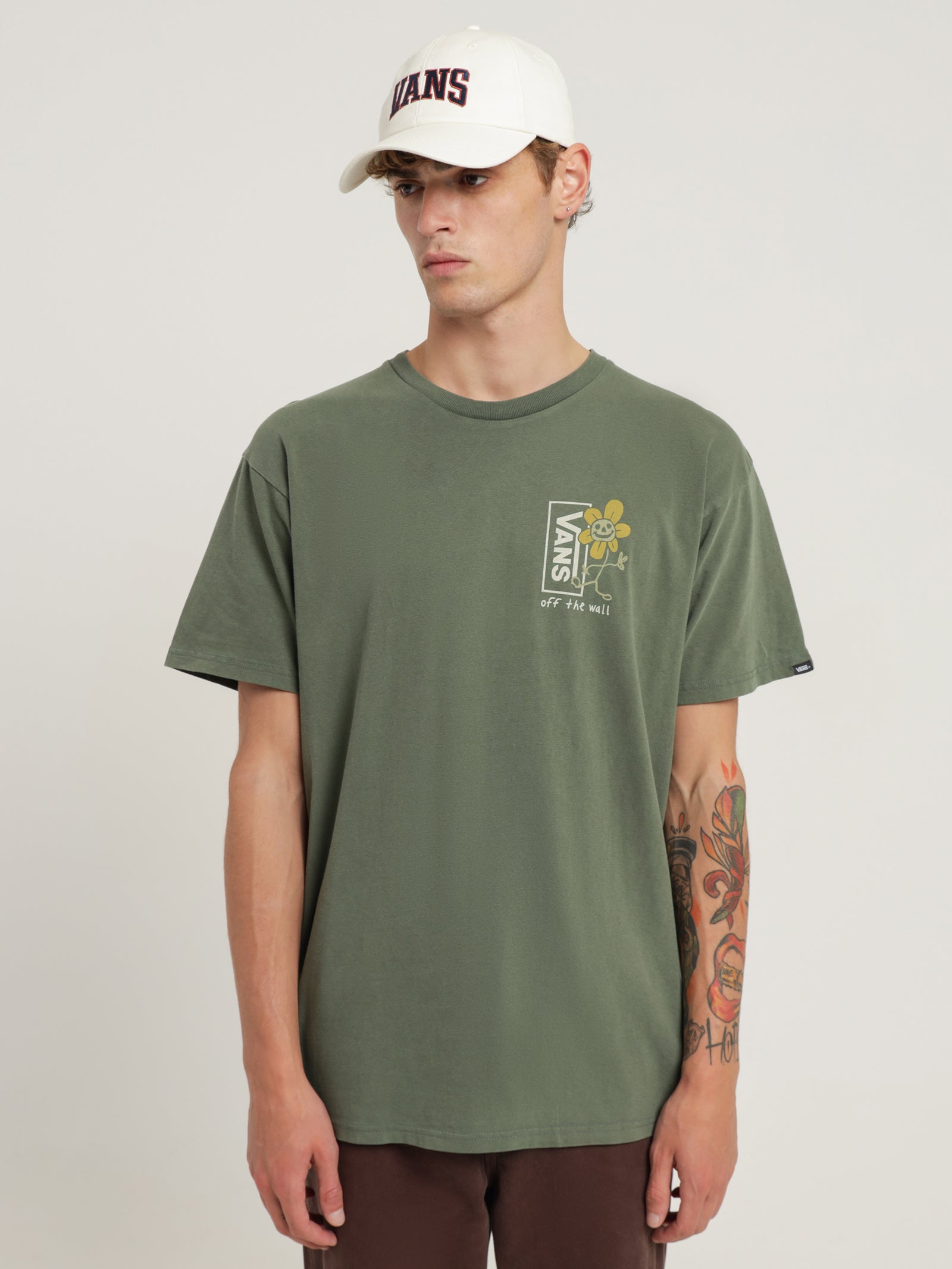 Trippy Grin Floral T-Shirt