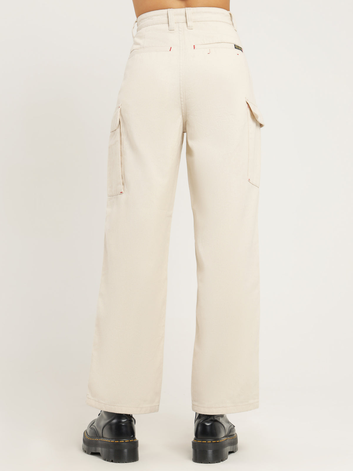 Low Union Baggy Carpenter Pants in Heritage White