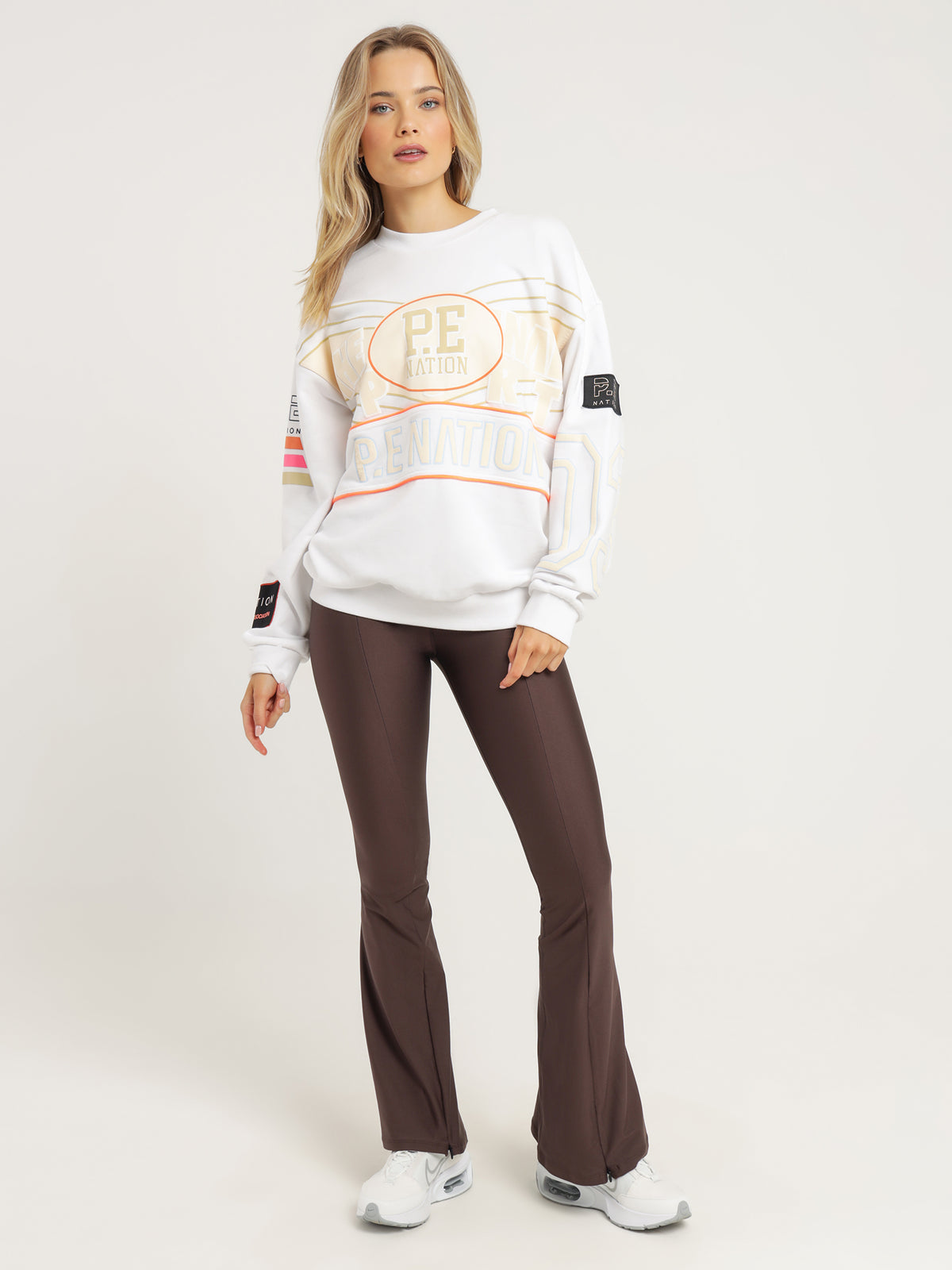 Pe Nation Rogue Sweat | Optic White