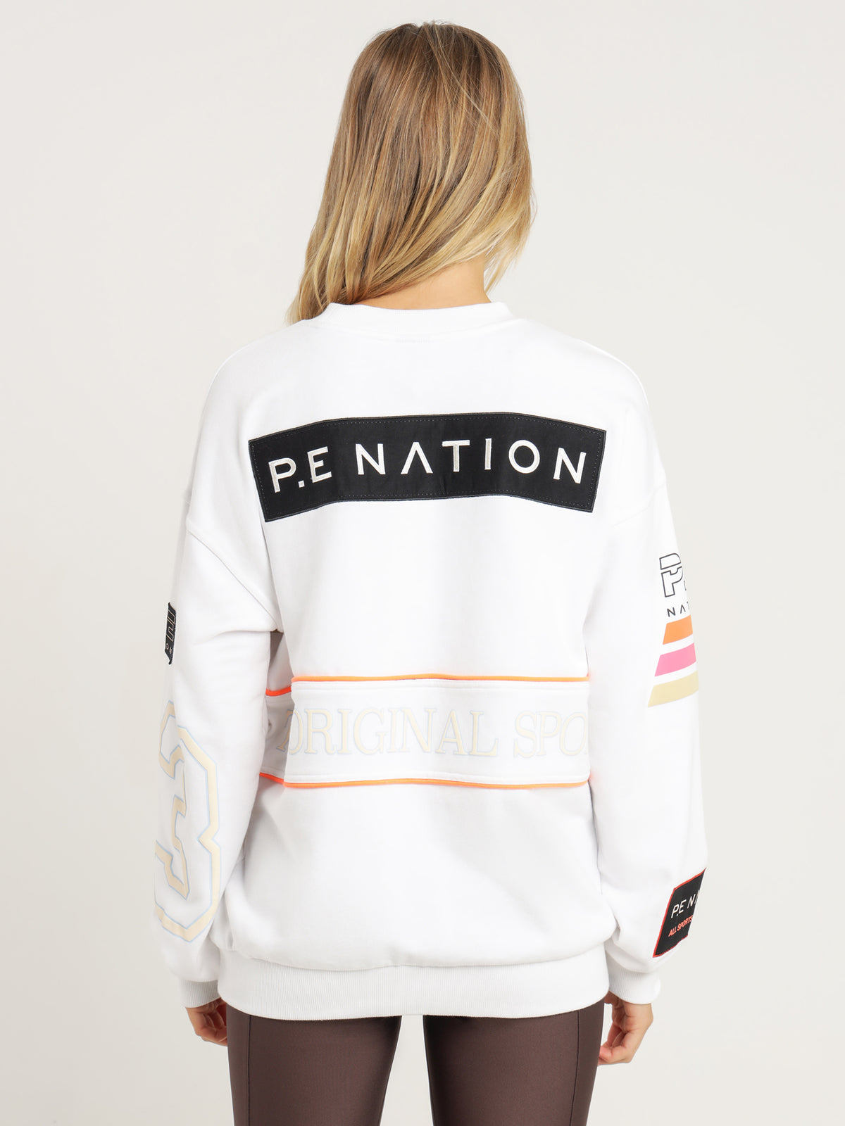 Pe Nation Rogue Sweat | Optic White