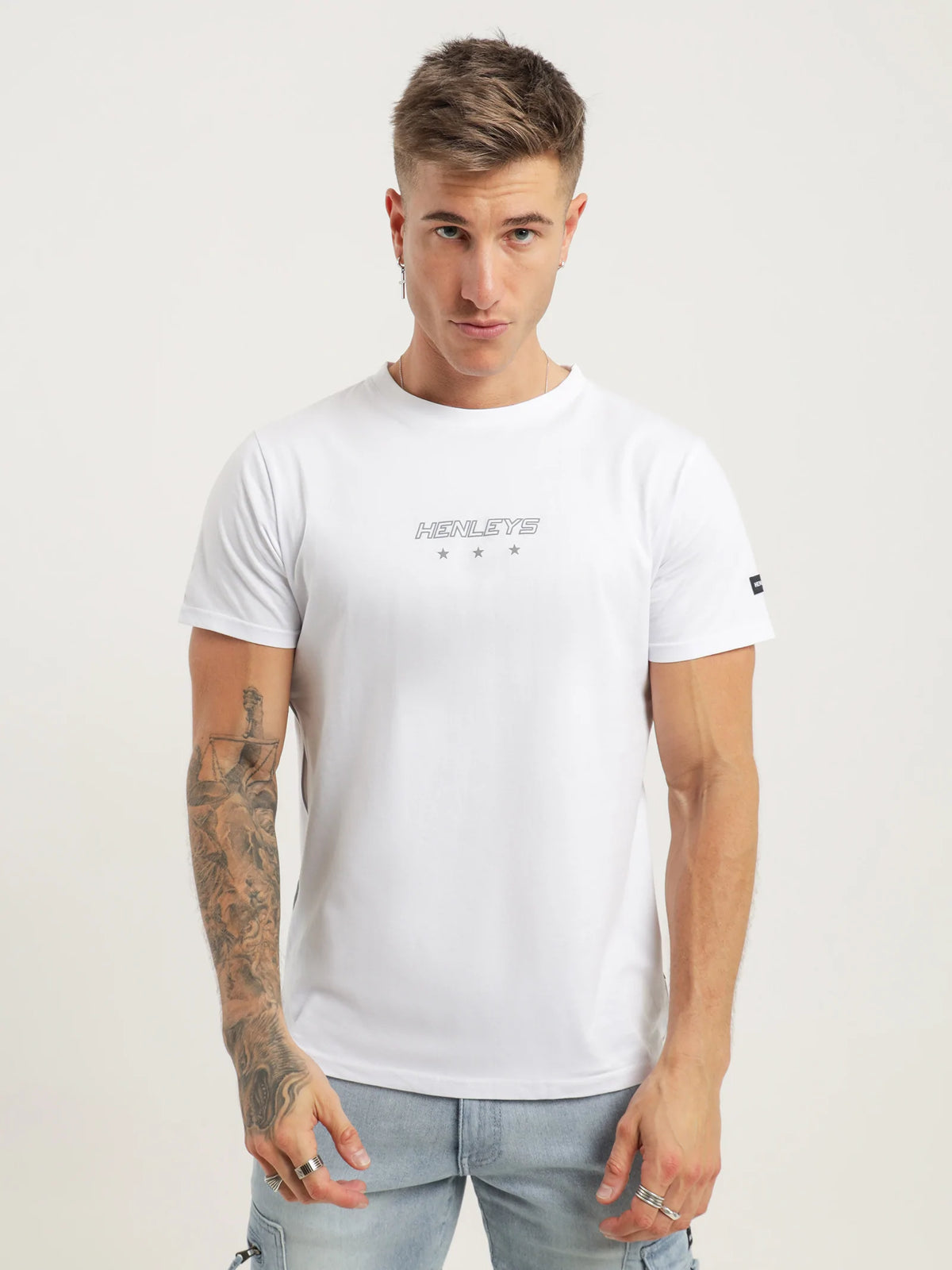 Rival Reflective T-Shirt in White