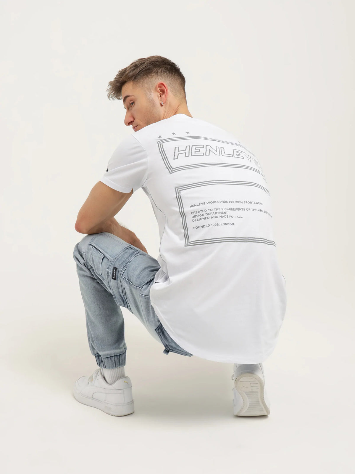 Rival Reflective T-Shirt in White