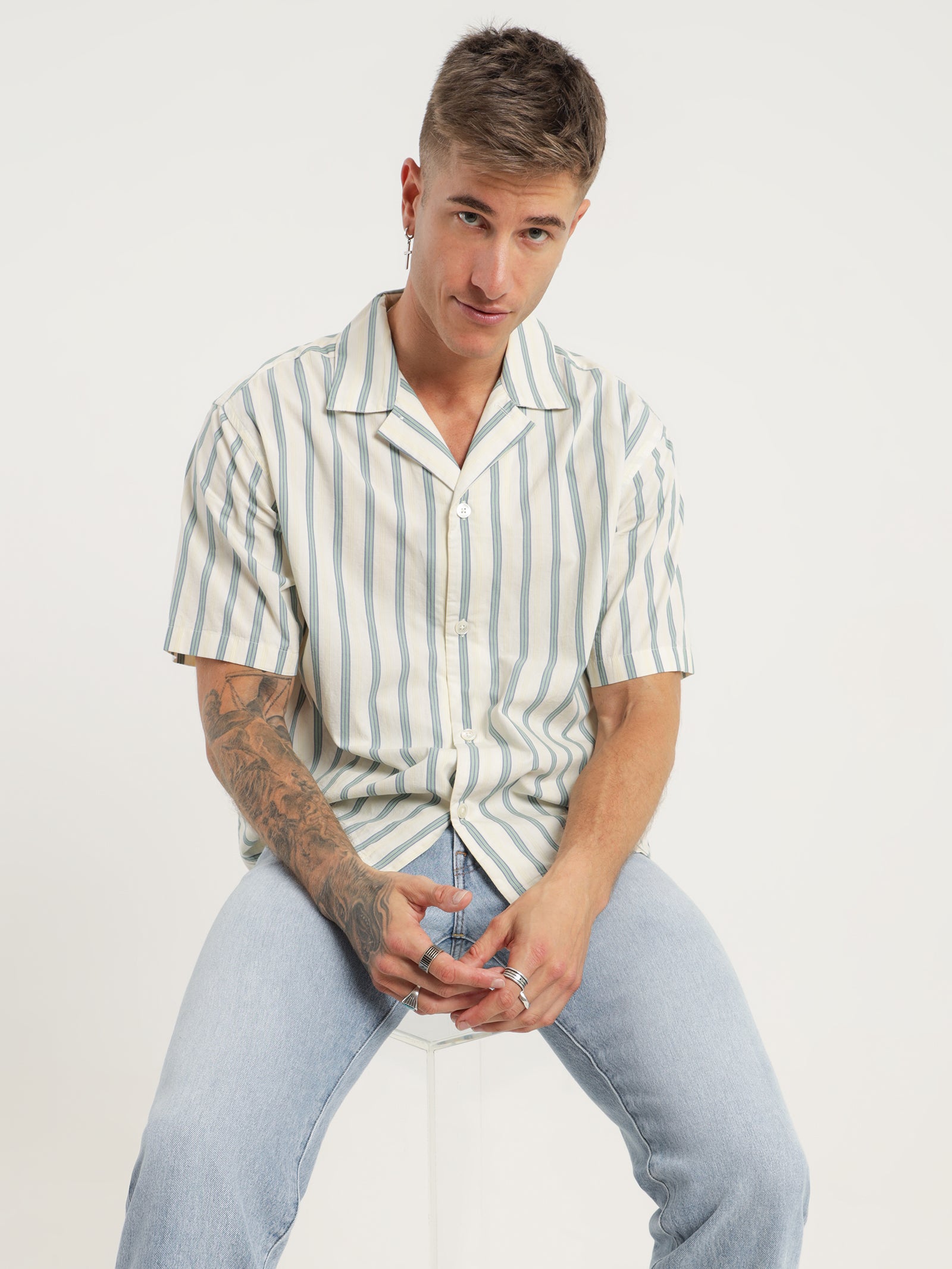 Short Sleeve Slouchy Shirt