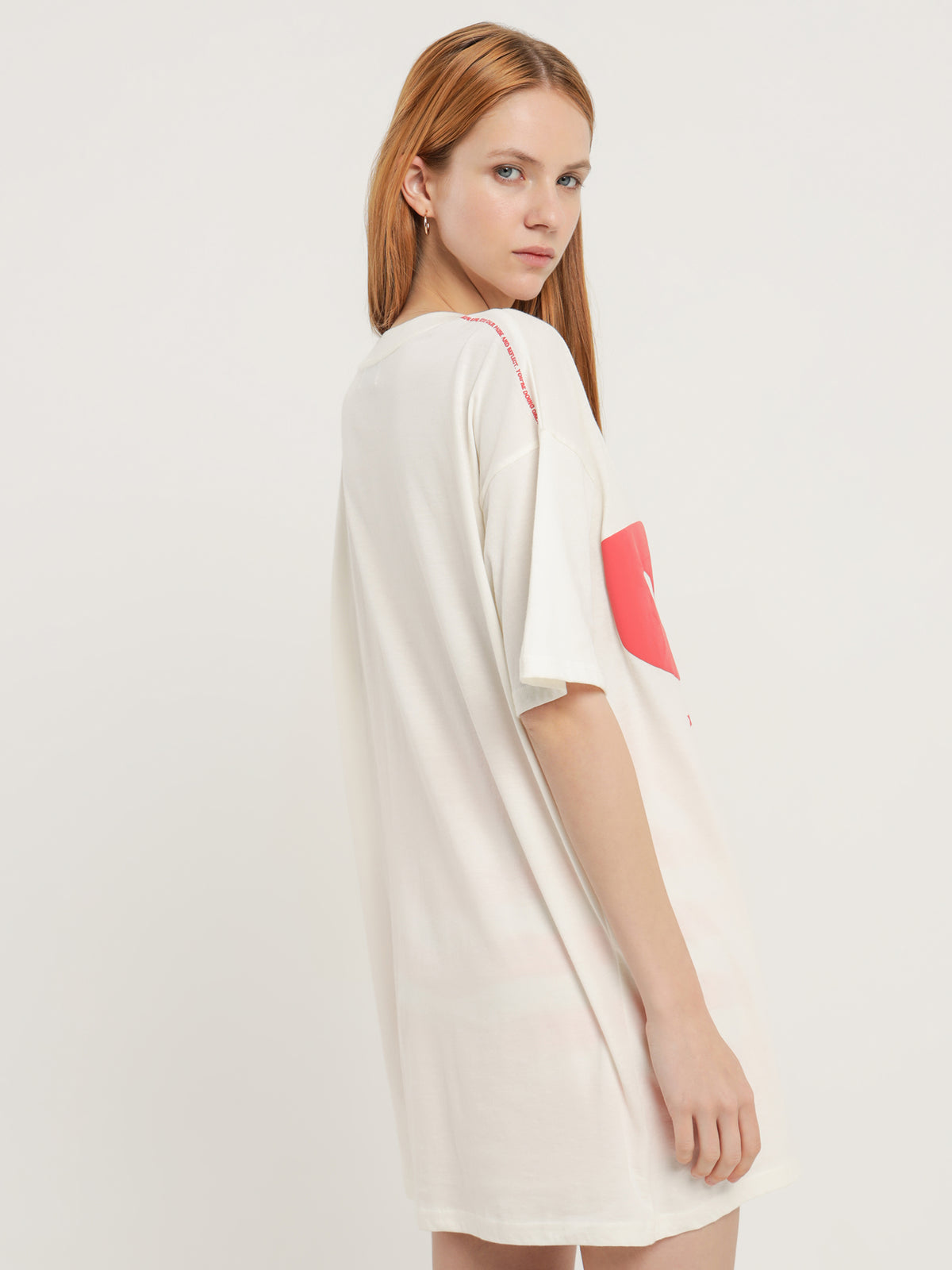 OWWY Puff T-Shirt in Off White