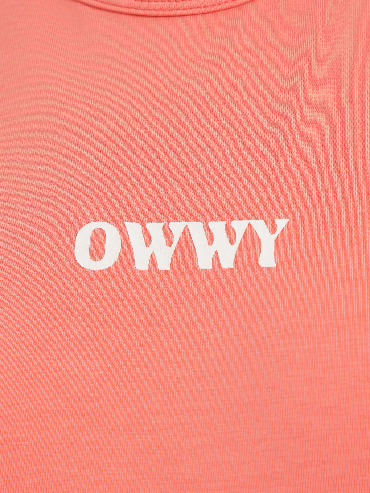 Logo Baby T-Shirt in Watermelon Pink