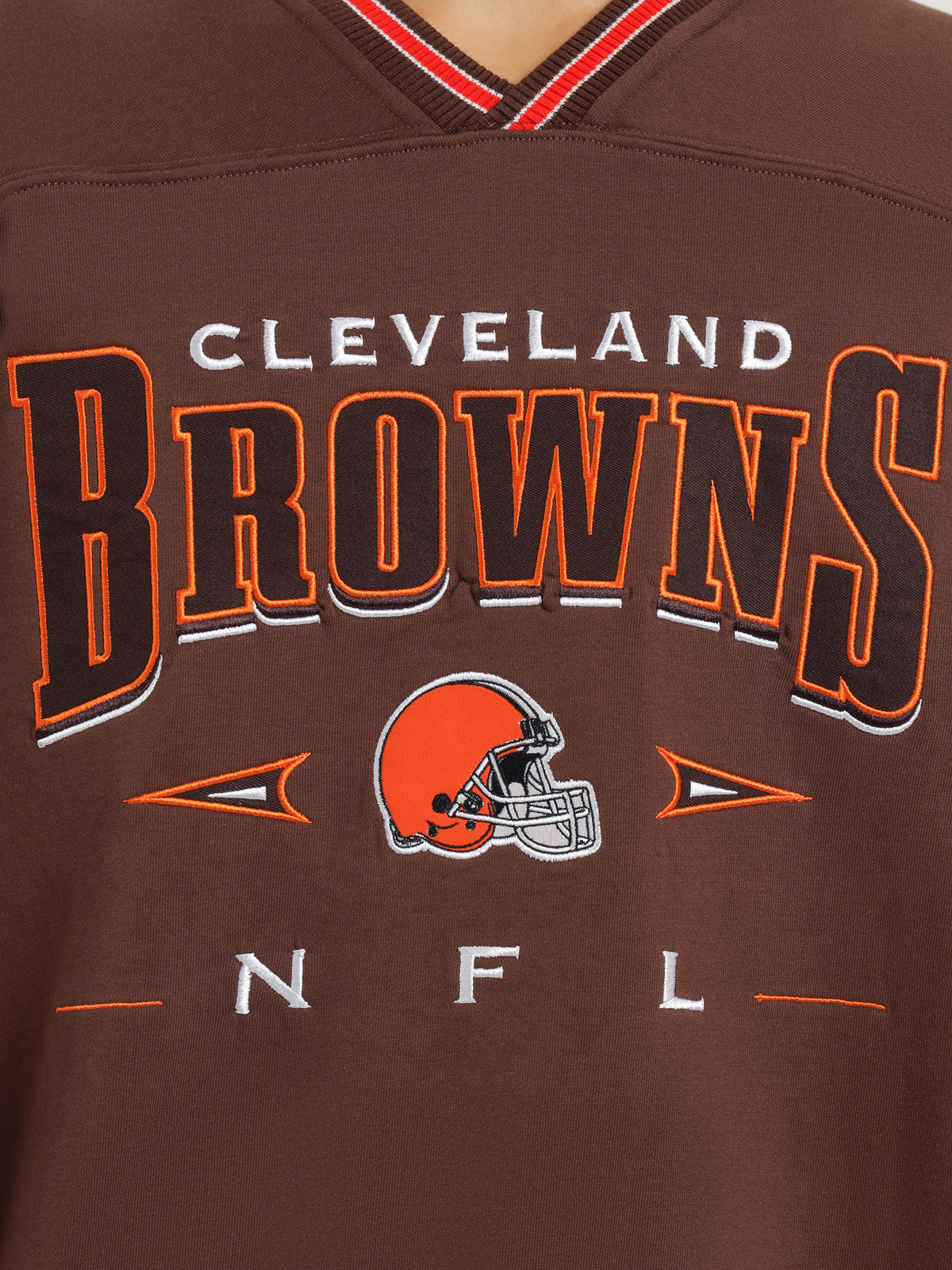 Cleveland Browns NFL Division Crew in Brown &amp; Orange