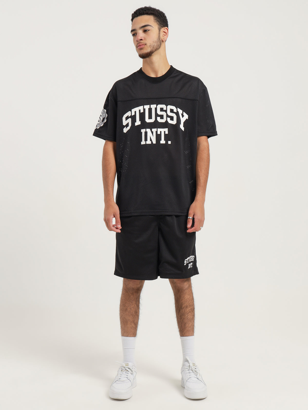 Stussy Stussy Int. Mesh T-Shirt | Black