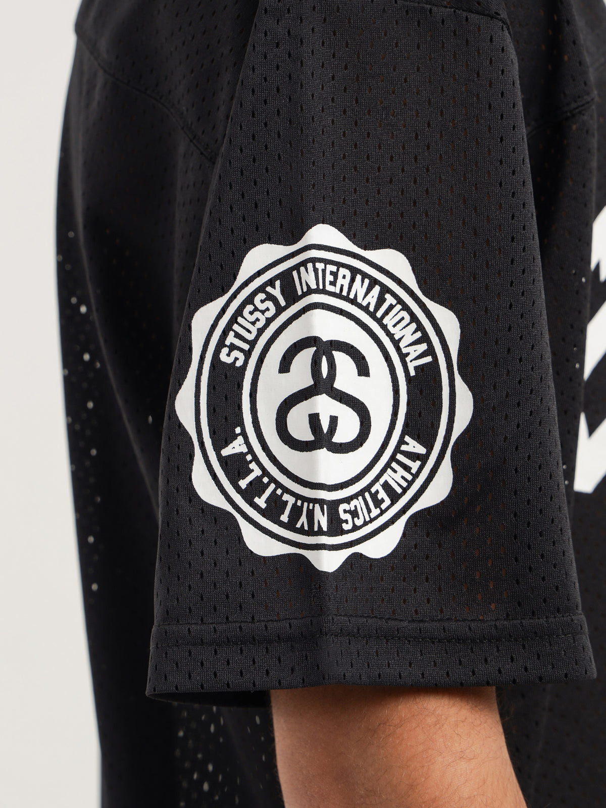 Stussy Stussy Int. Mesh T-Shirt | Black