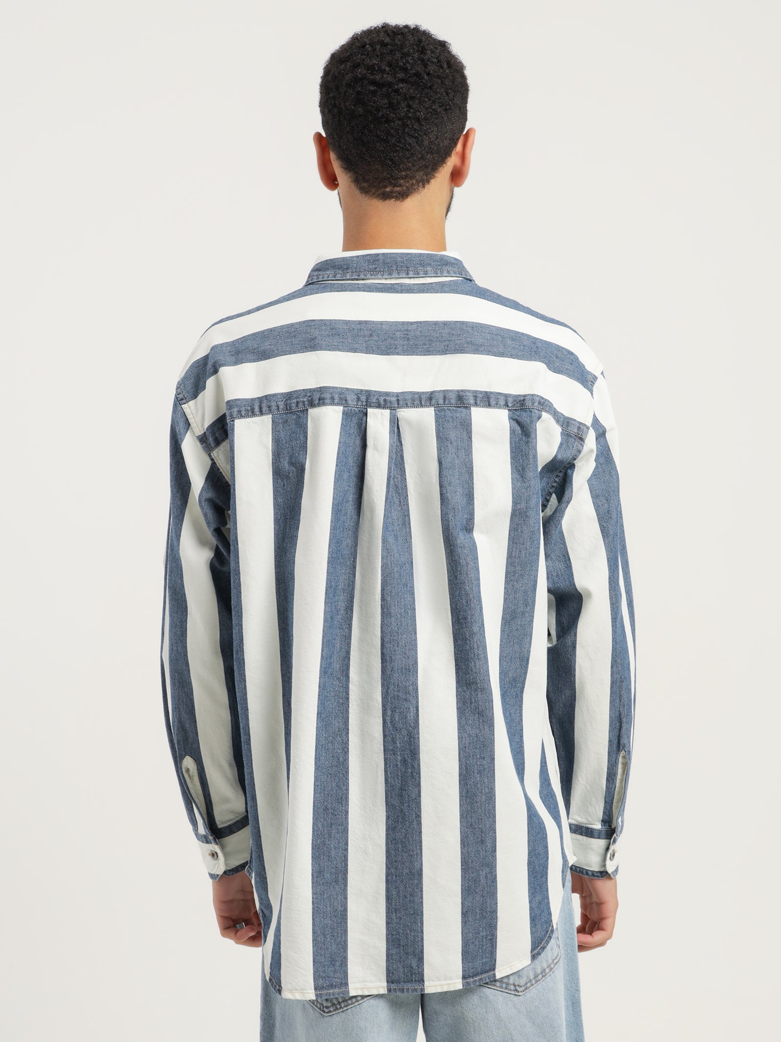 Silvertab Oversized One Pocket Shirt