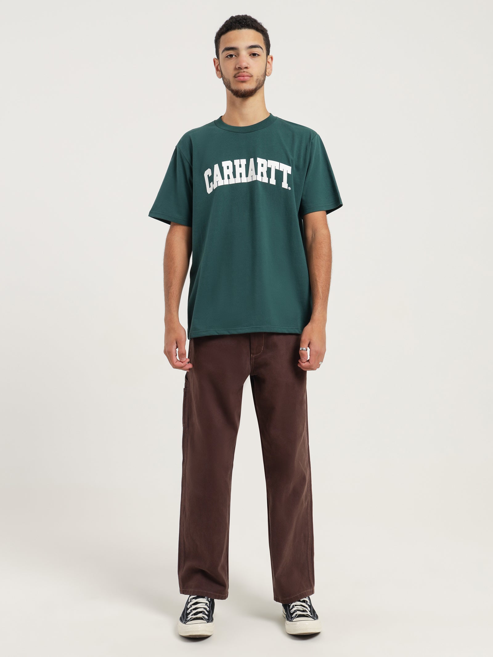 Short Sleeve University Script T-Shirt