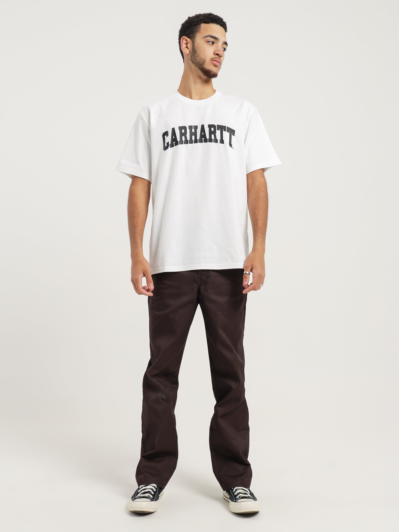 Short Sleeve University Script T-Shirt