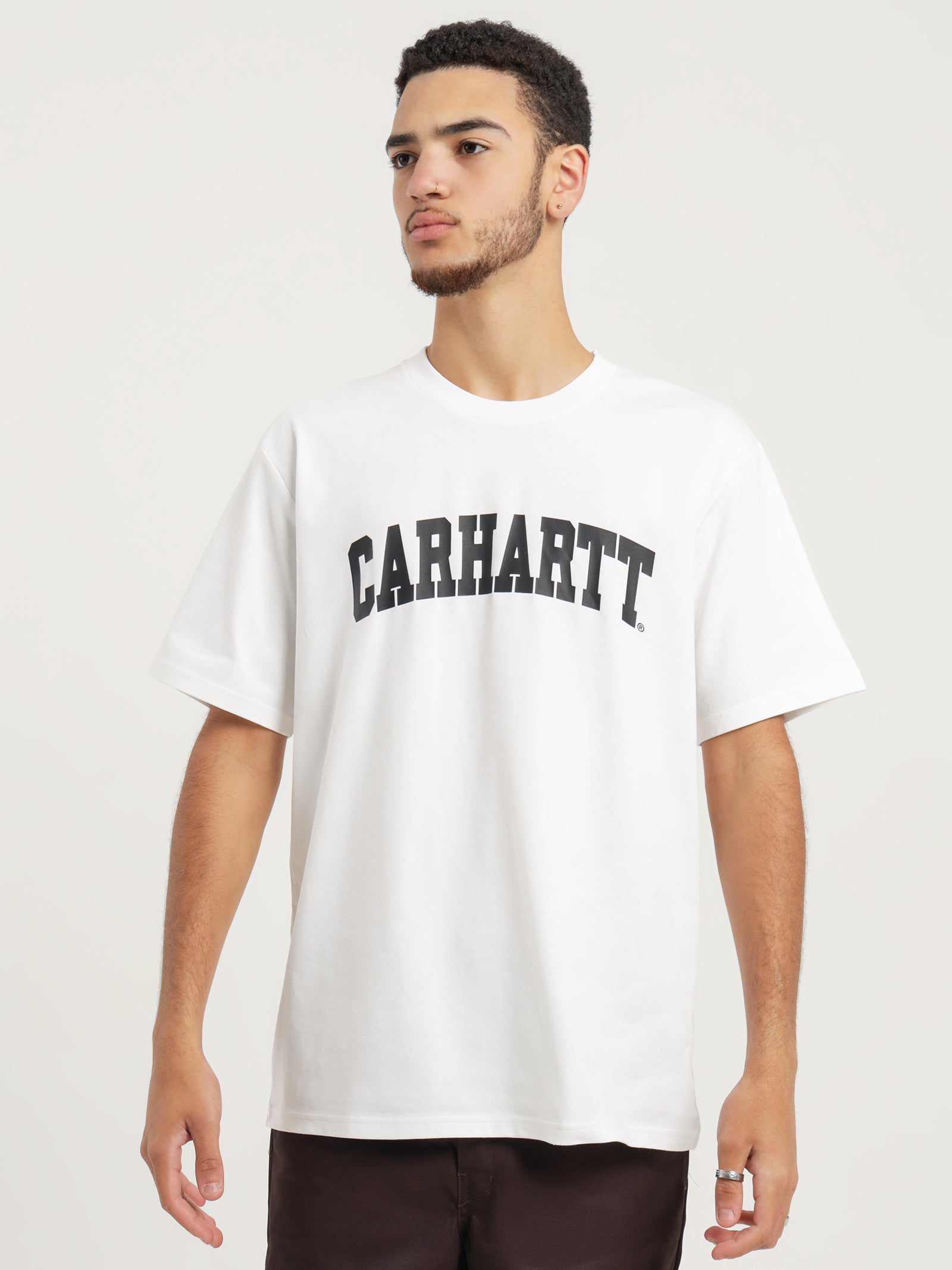 Short Sleeve University Script T-Shirt