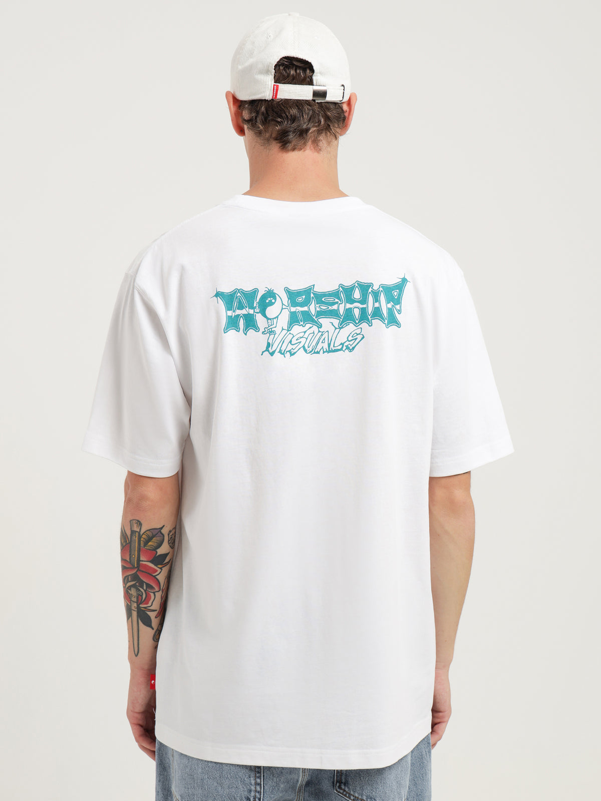 Peep Show T-Shirt in White