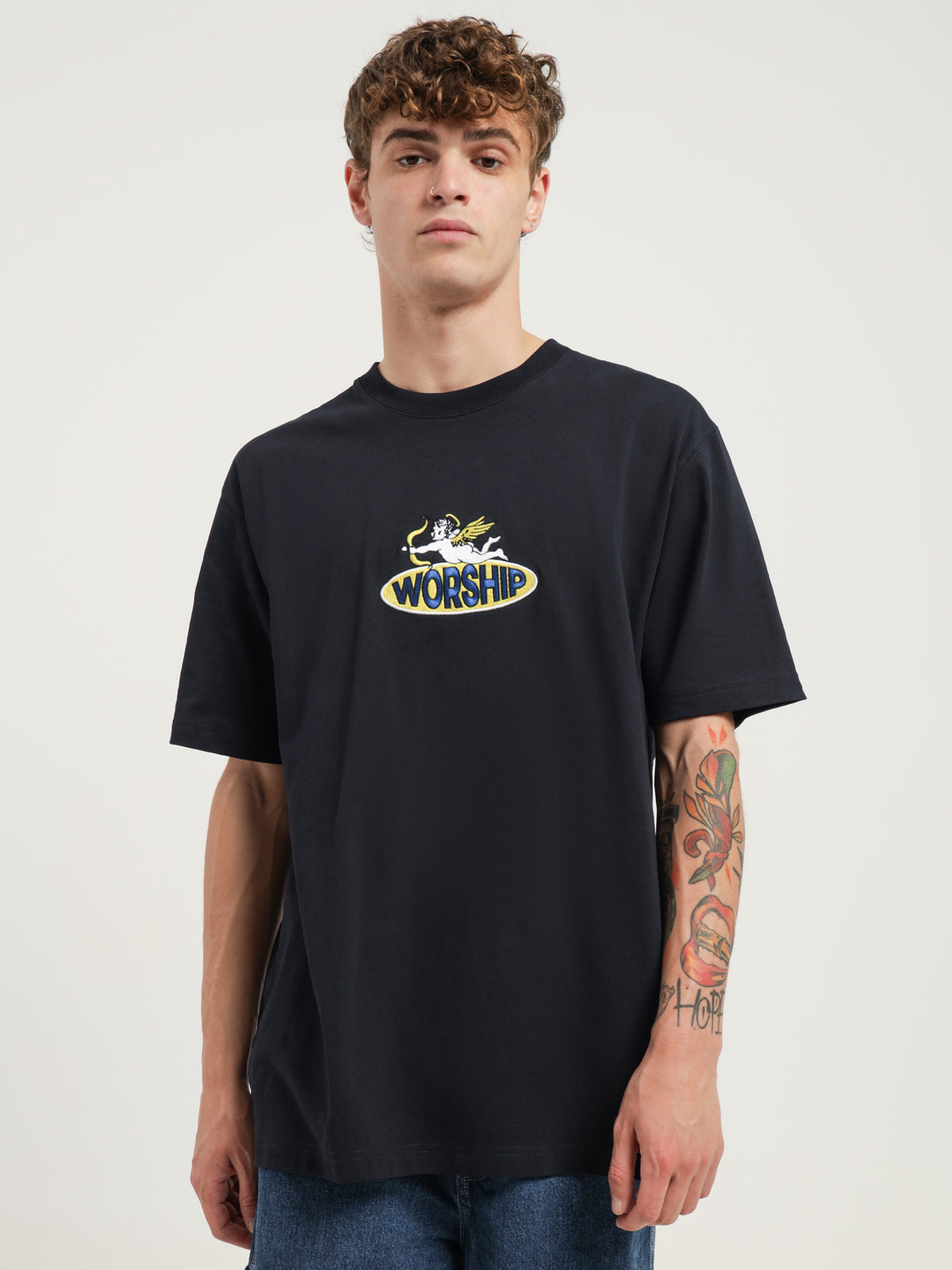Slingshot T-Shirt in Navy