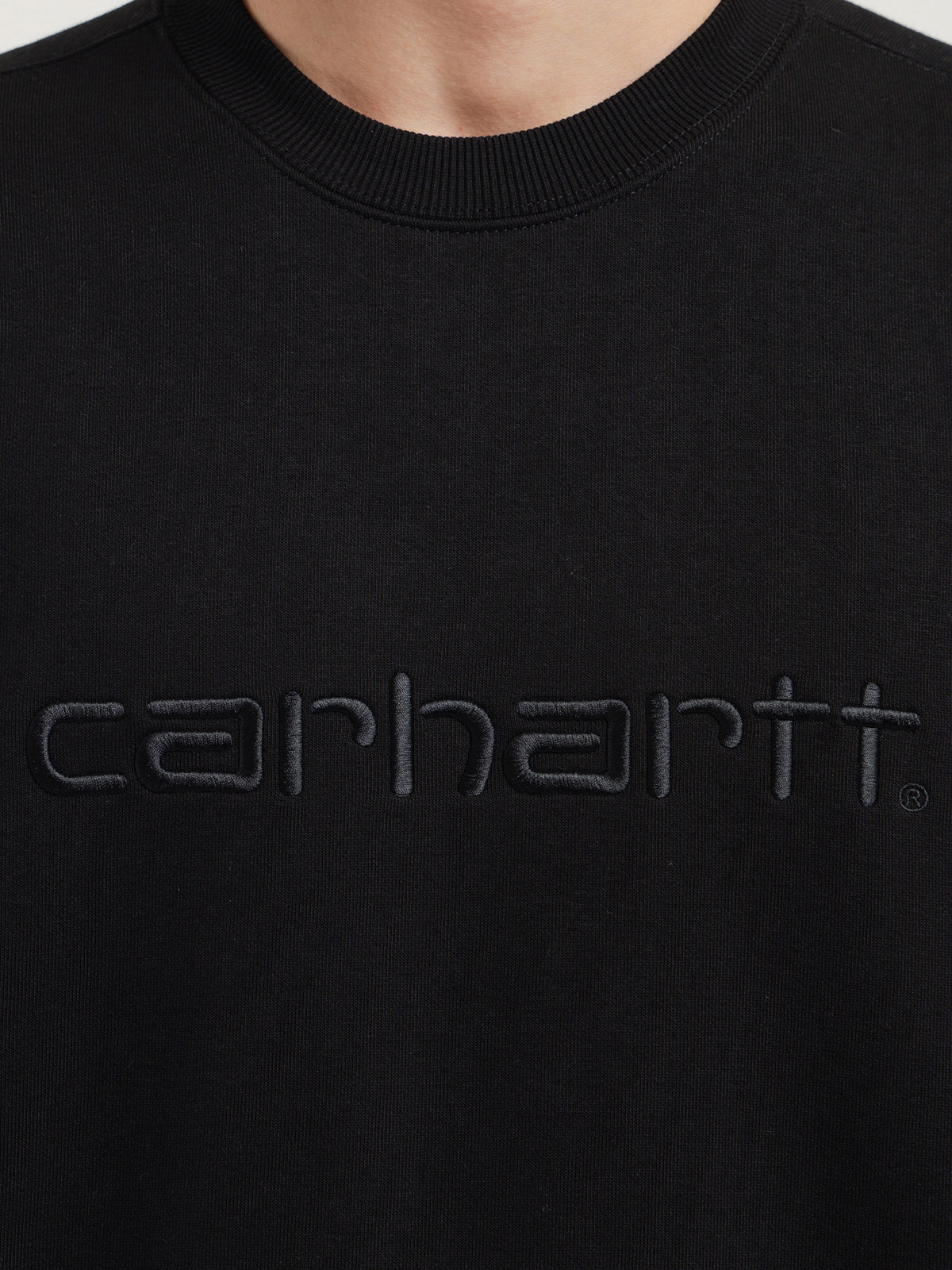 Carhartt Wip Crew Sweatshirt | Black