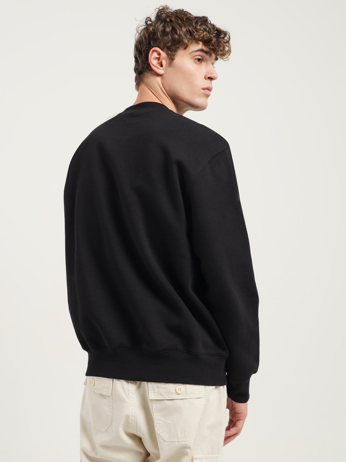 Carhartt Wip Crew Sweatshirt | Black