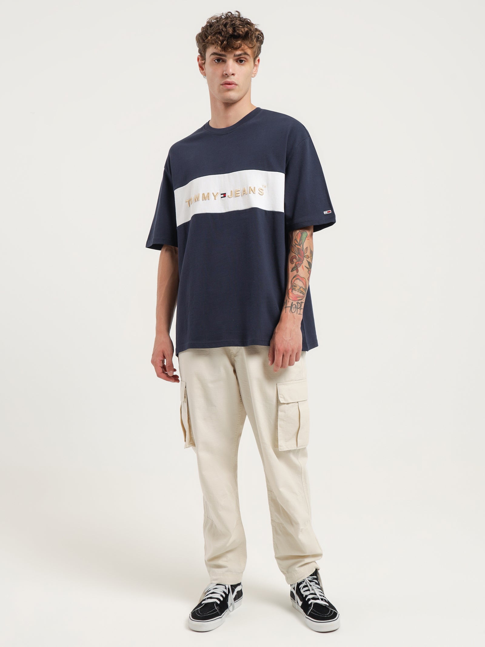 Logo Colour Blocked T-Shirt