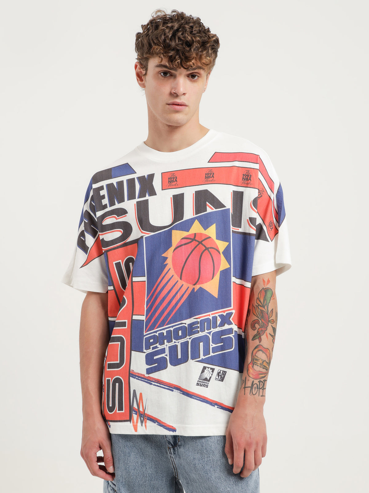 Suns 1993 Game T-Shirt in White