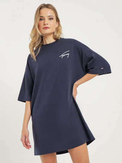 Tommy Signature T-Shirt Dress