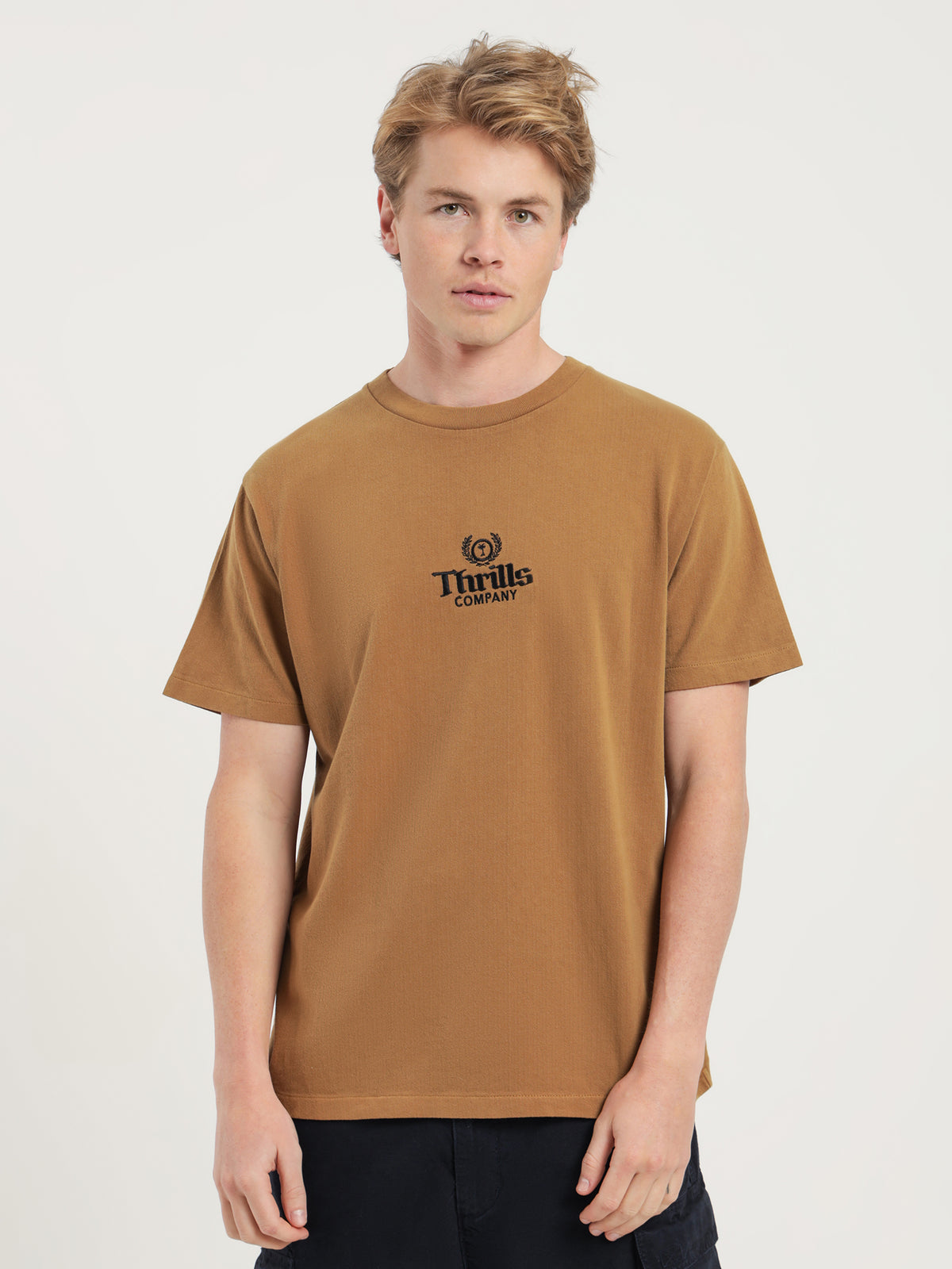 King Embro Merch Fit T-Shirt in Tobacco