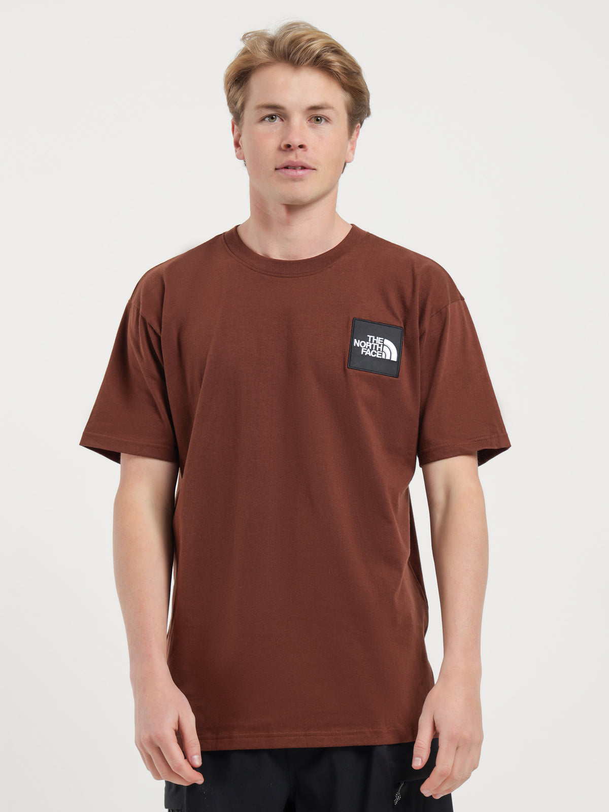 Short Sleeve Heavyweight T-Shirt in Dark Brown