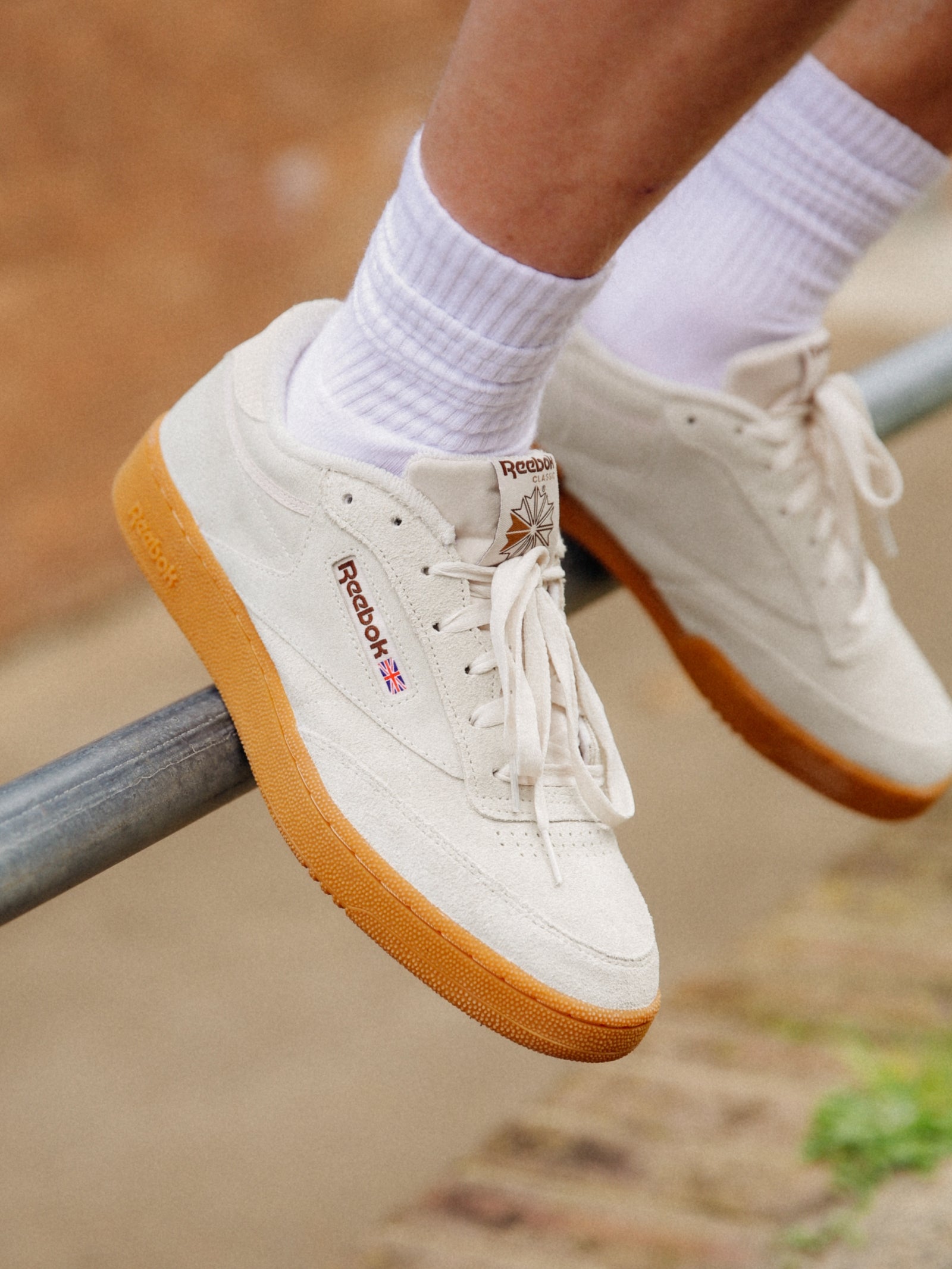 Reebok Unisex Club C 85 Sneakers Brown Glue Store