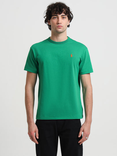 Classic Fit Jersey Crew Neck T-Shirt