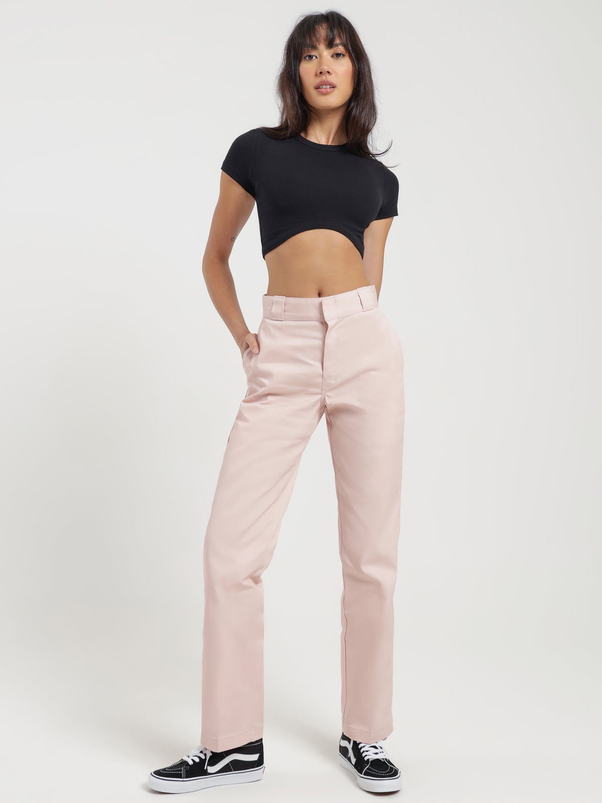 875 Tapered Fit Pants in Pink
