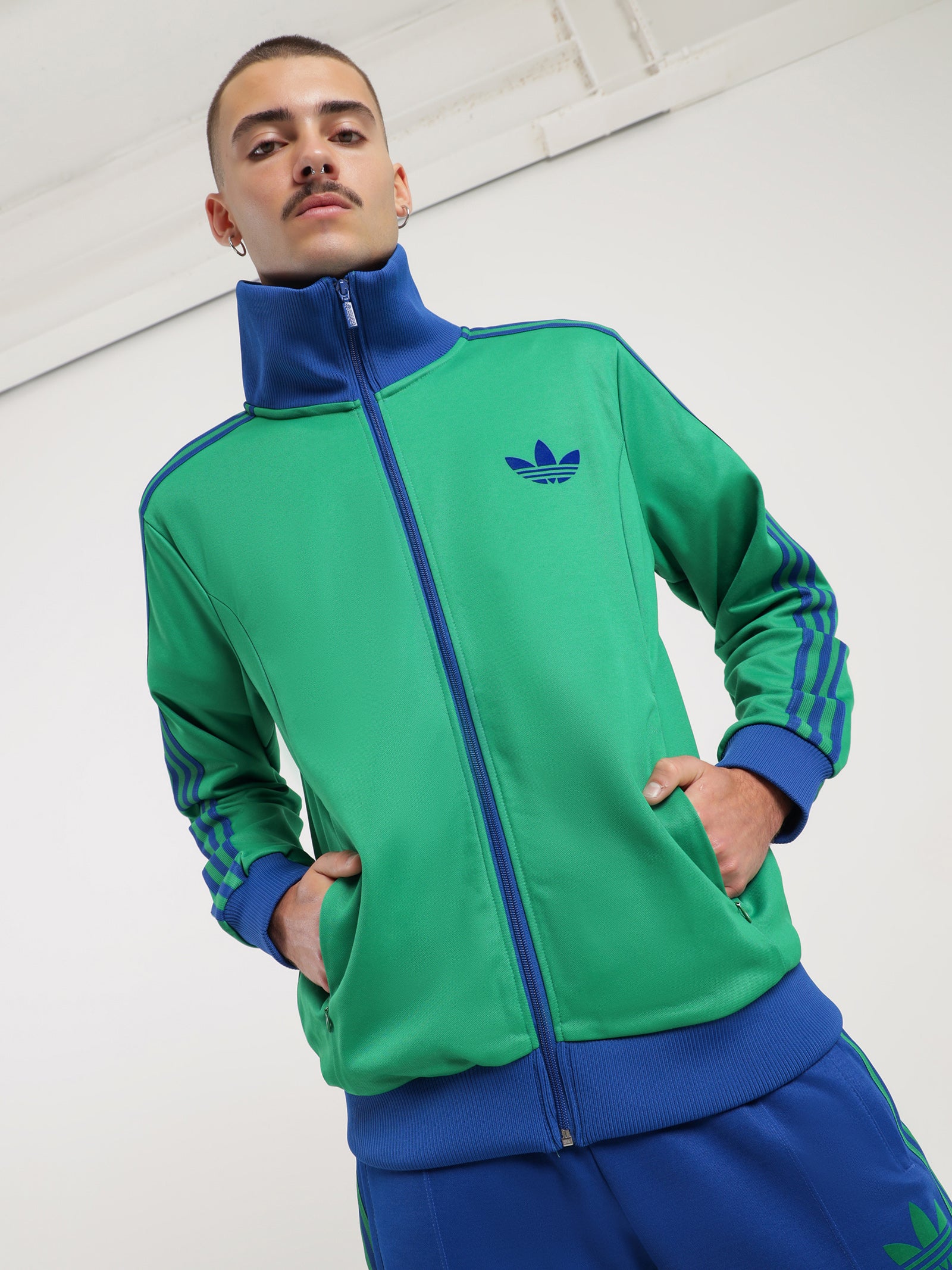 ADICOLOR 70s Heritage Now Striped Track Top - Main Image