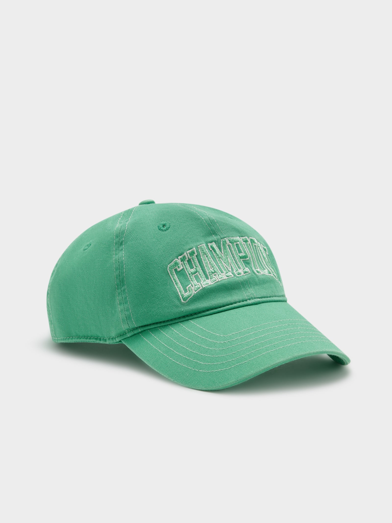 Champion Contrast Stitch Cap Green Glue Store