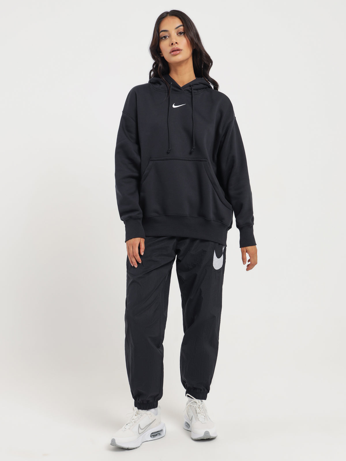 Nike Sportswear Phoenix Fleece Oversized Hoodie | Black