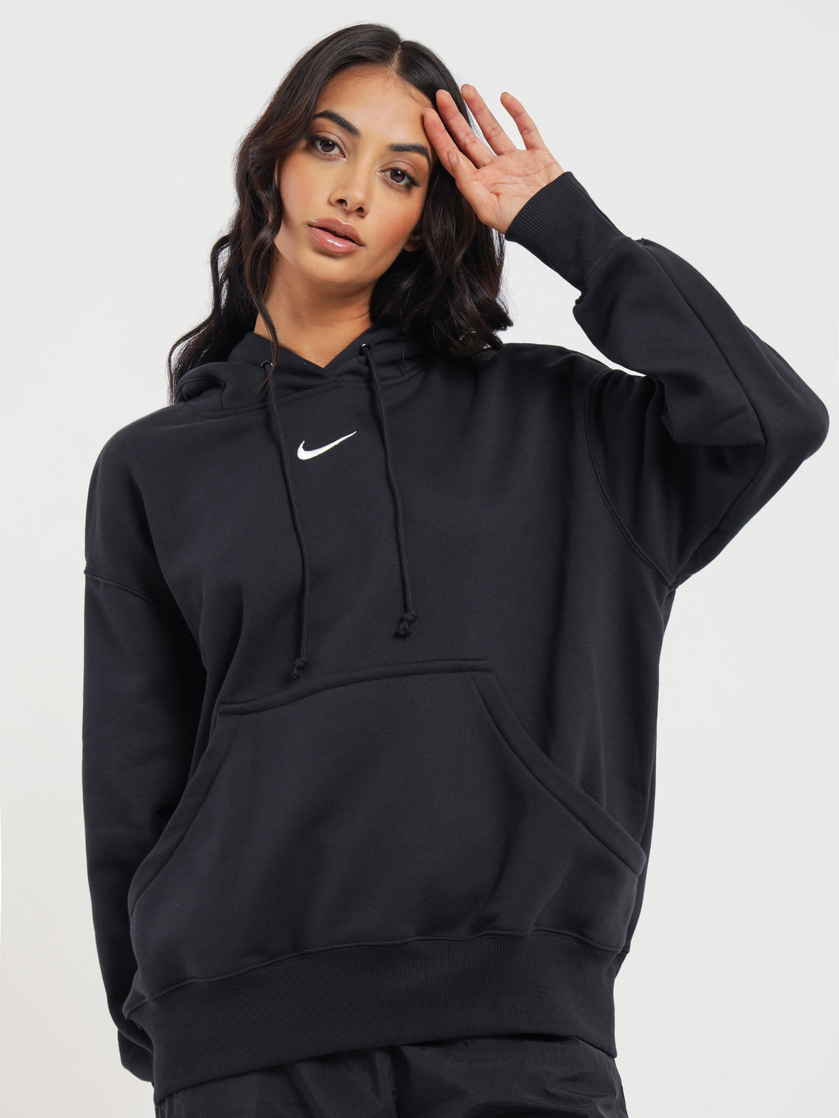 Nike Sportswear Phoenix Fleece Oversized Hoodie | Black