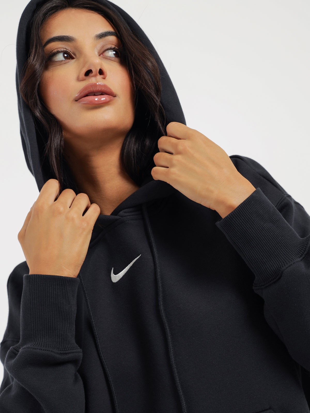 Nike Sportswear Phoenix Fleece Oversized Hoodie | Black
