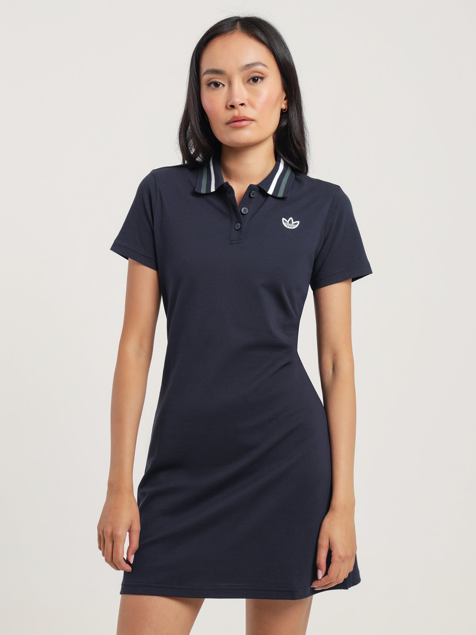 Originals Class of 72 Polo Dress in Ink - Glue Store