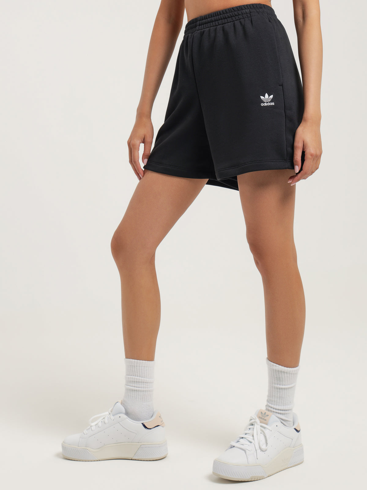 Adicolor Essentials French Terry Shorts in Black