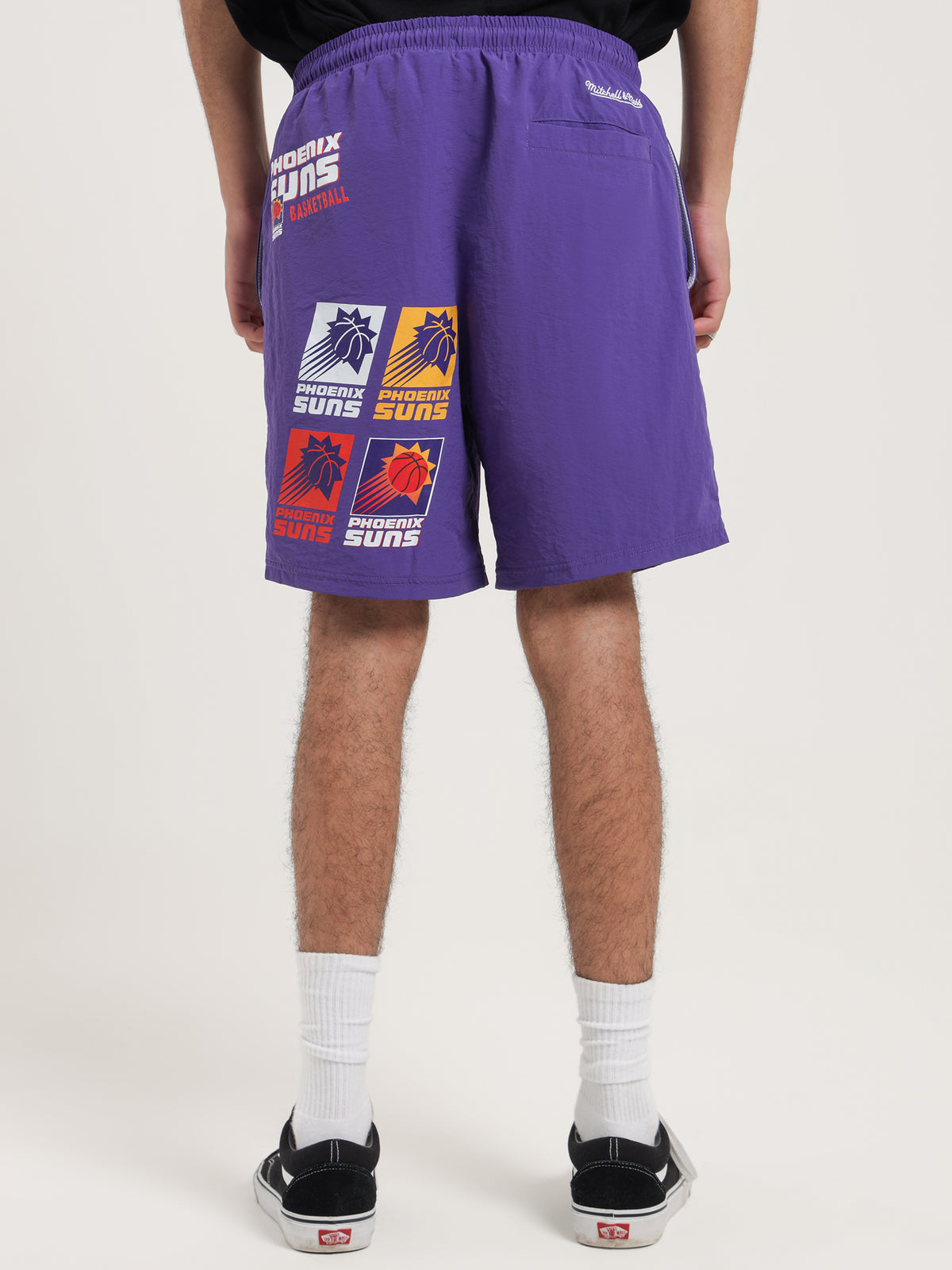 Sun Rays Shorts in Purple