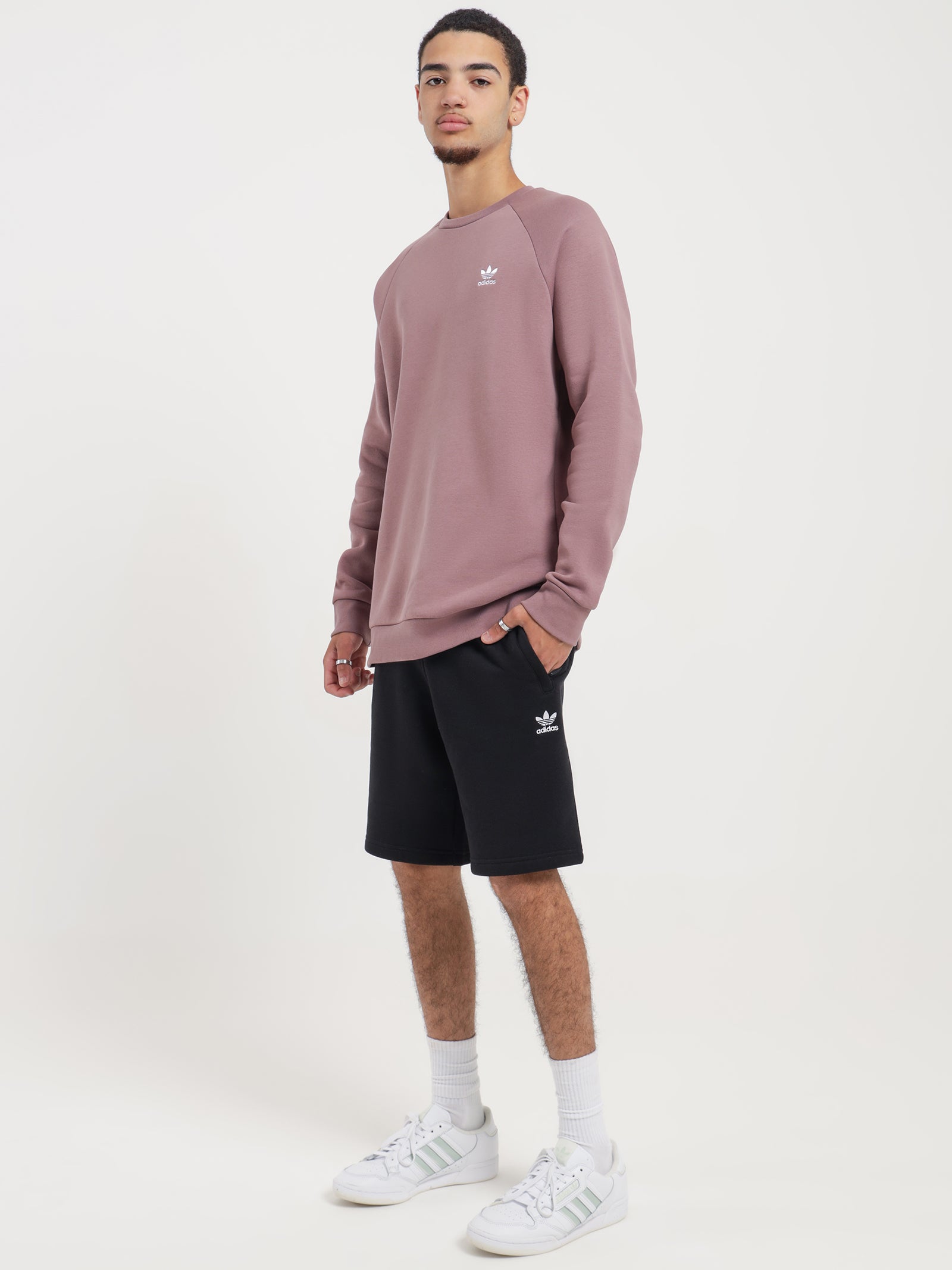 Crew Neck Adidas Originals Essential Trefoil Adidas Originals