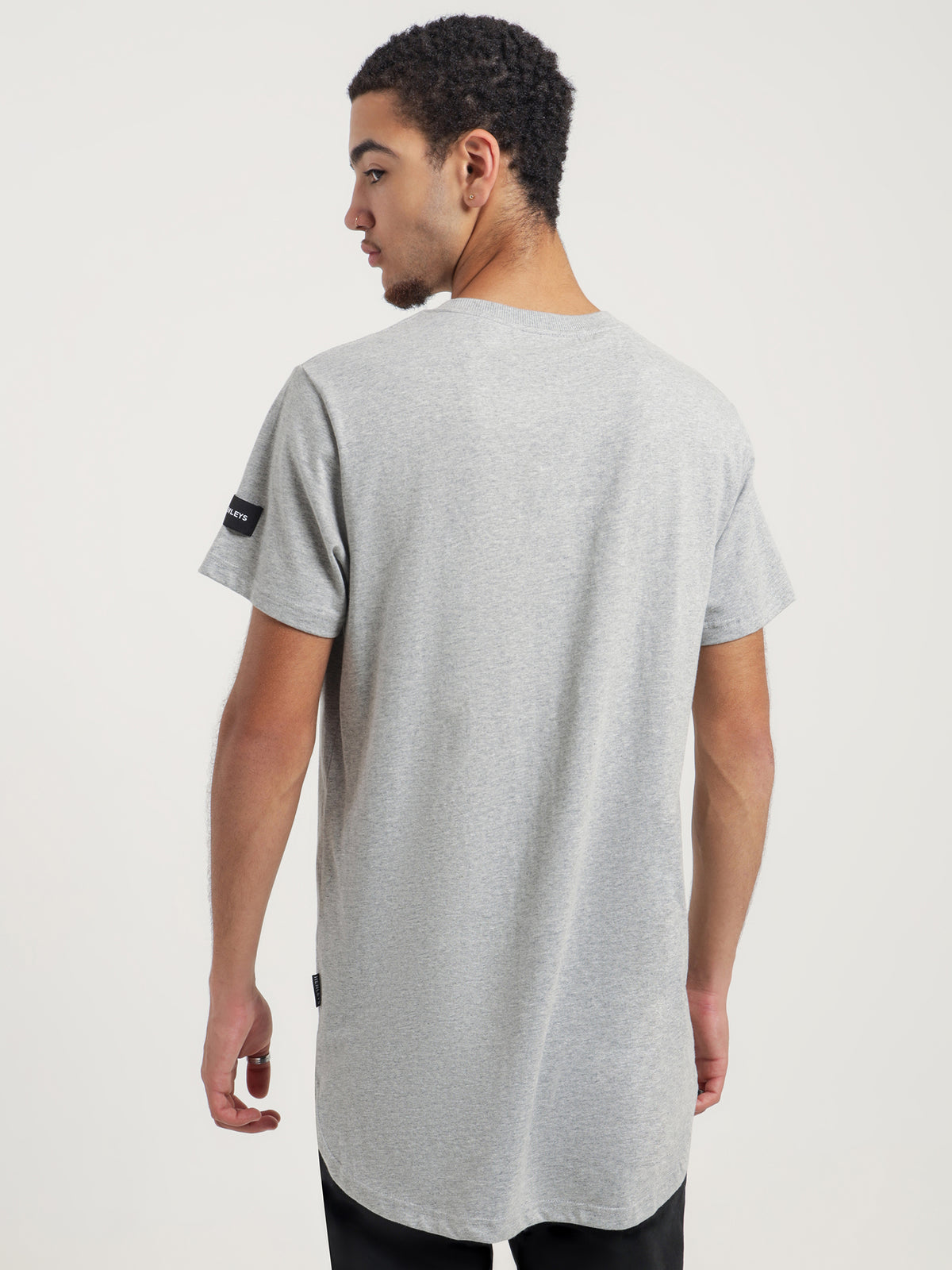Block T-Shirt in Grey Marle