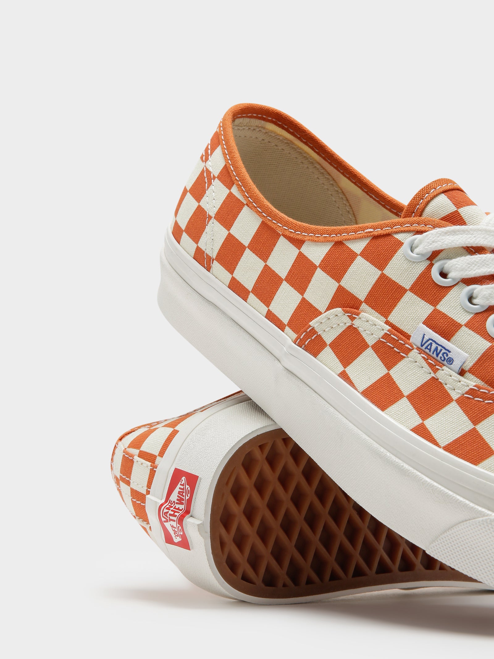 Vans Unisex Authentic DX Anaheim Factory Sneakers Orange/Whi