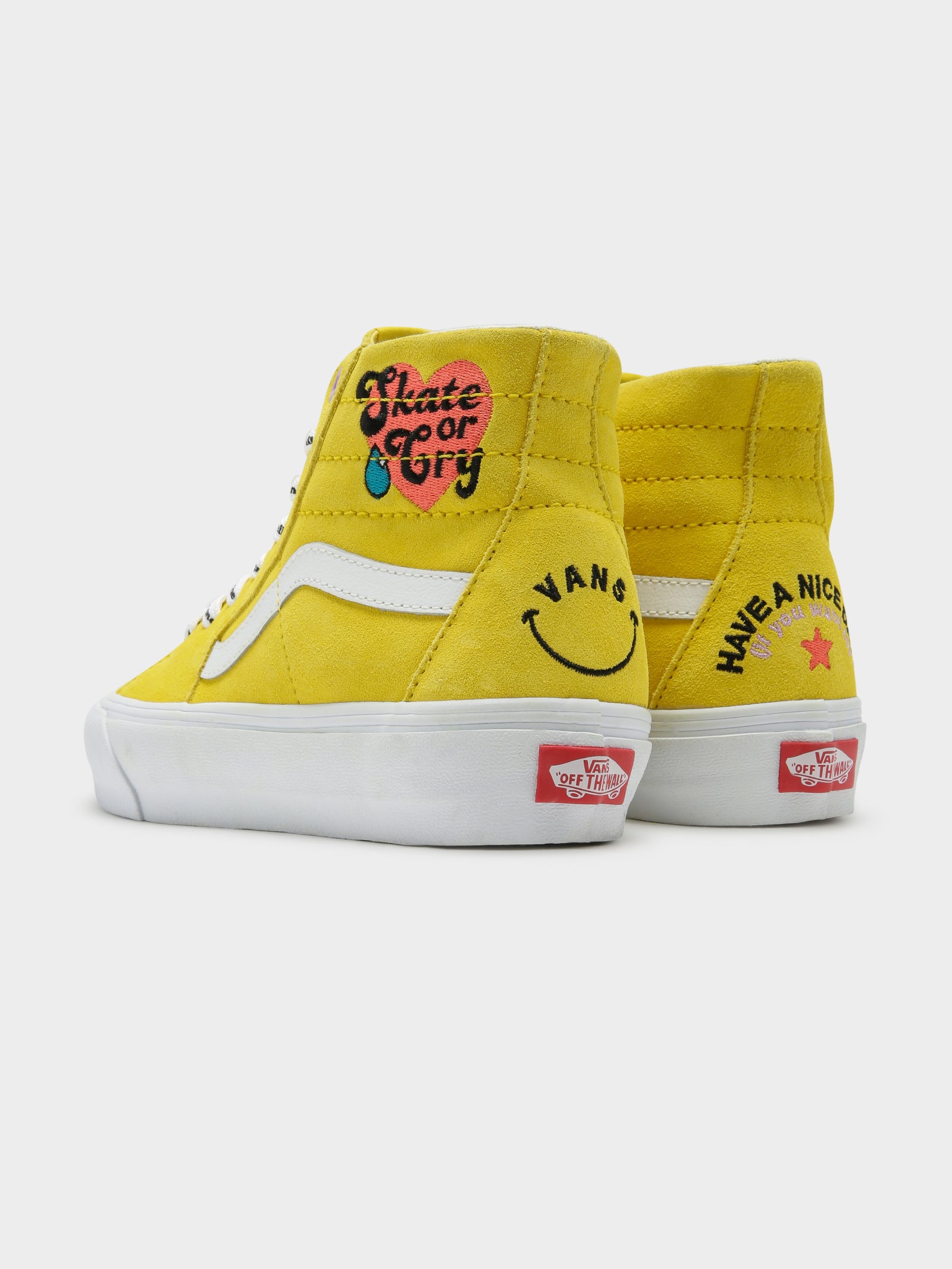 Athletic Shoes Yellow Vans Shoes High Tops Vans Mountain Edition