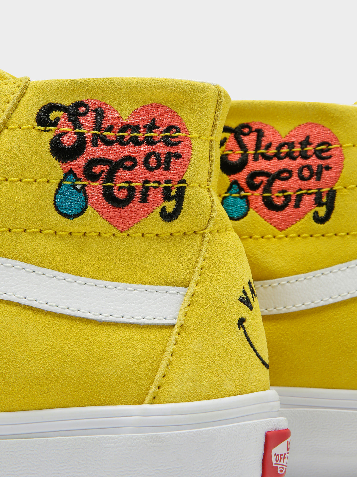 Unisex Sk8-Hi Tapered Sneakers in Radically Happy Yellow