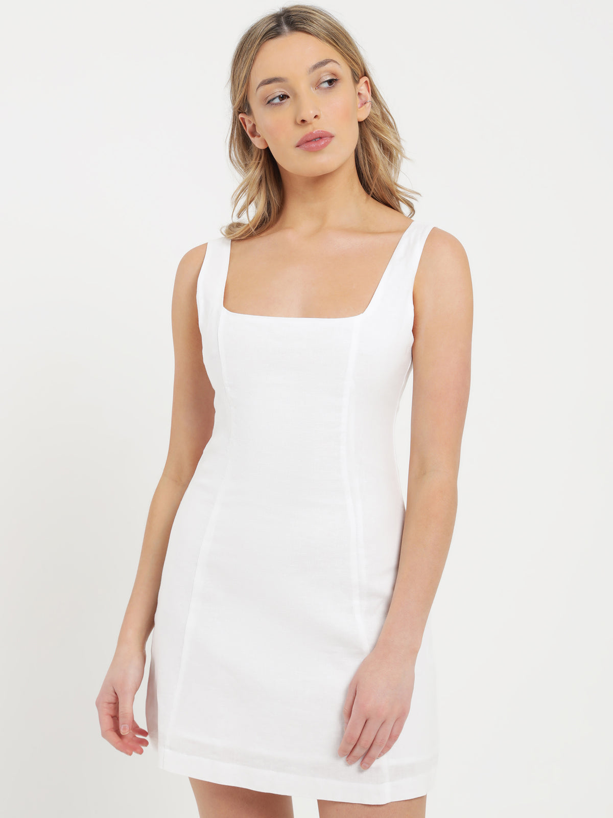 Phoenix Mini Dress in White