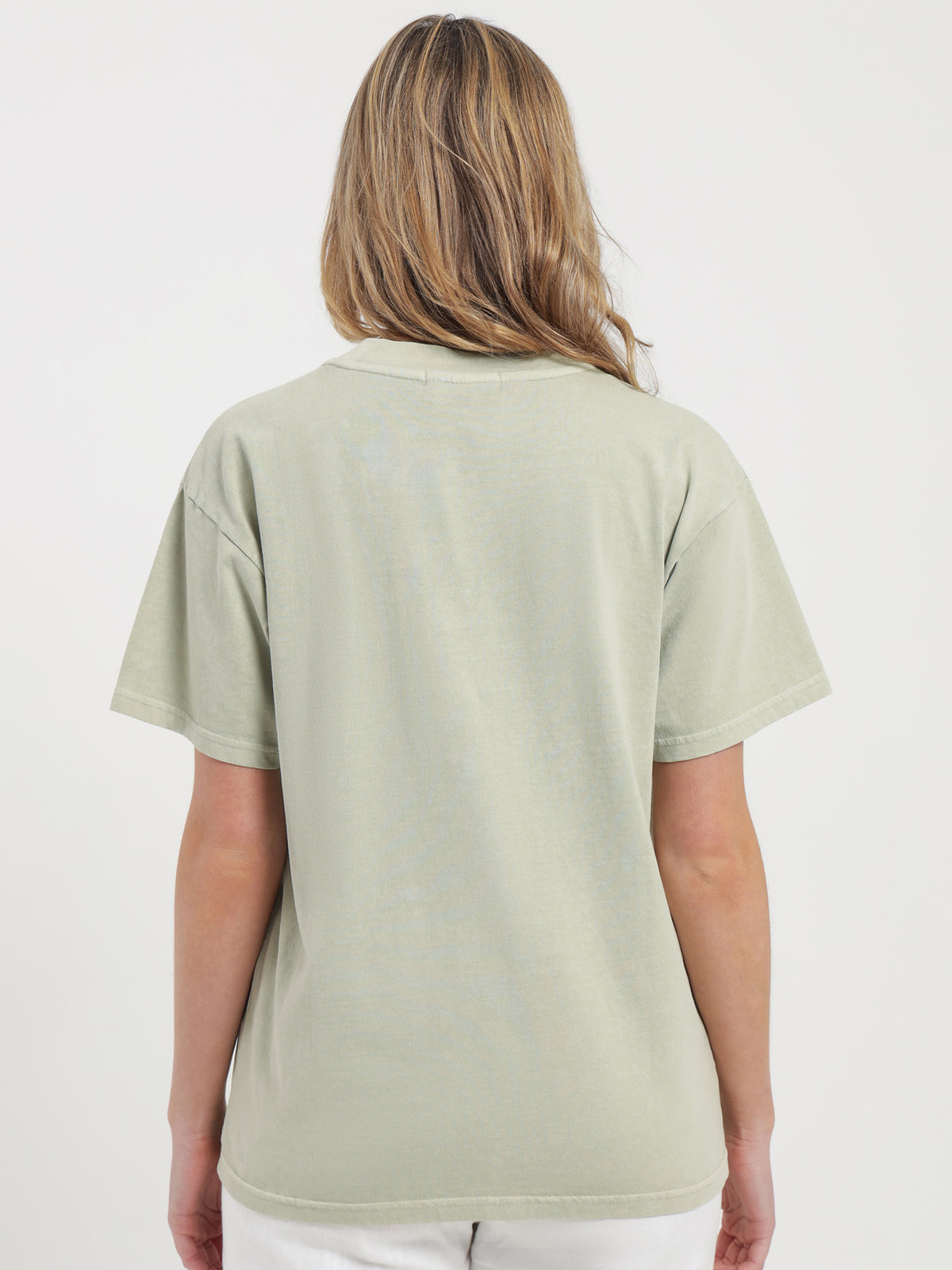 Frankie Organic T-Shirt in Eucalyptus