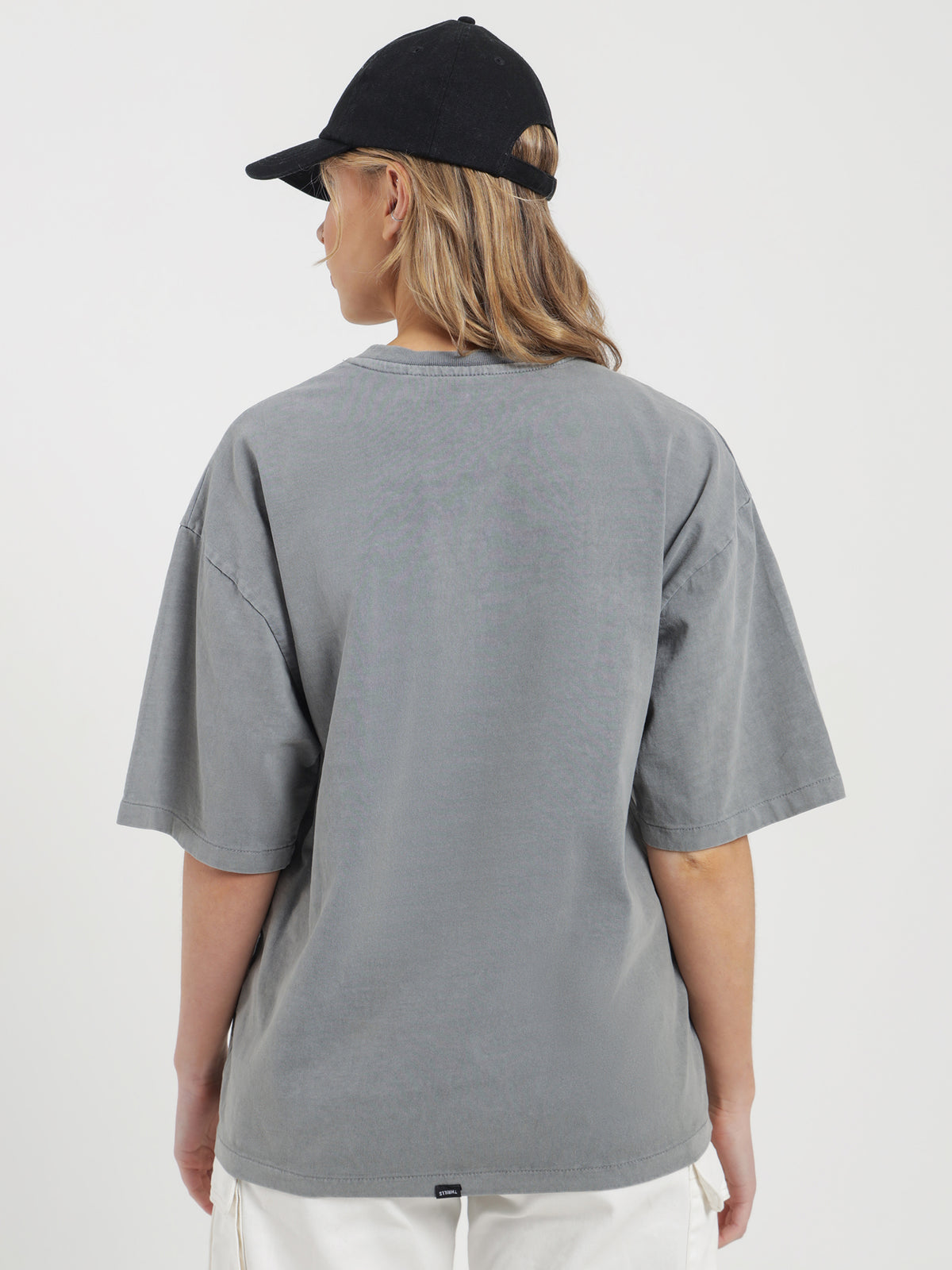 State of Being T-Shirt in Washed Grey