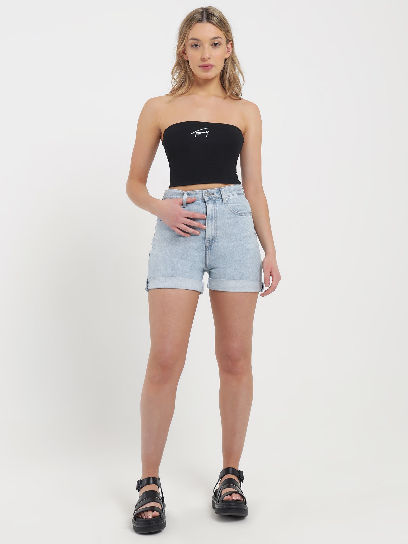 Crop Signature Tube Top