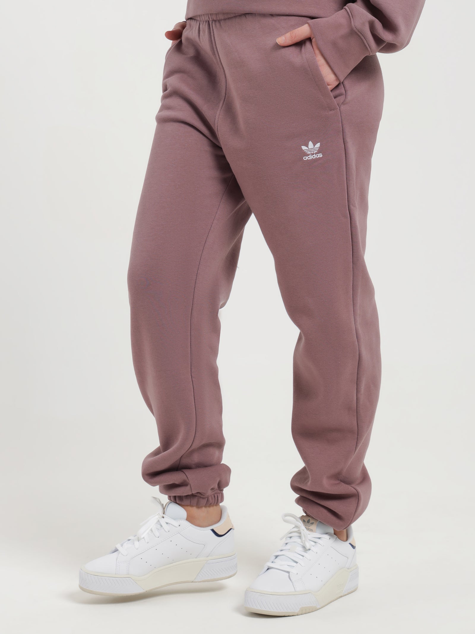 Adidas Adicolor Essentials Fleece Joggers Rose | Glue Store
